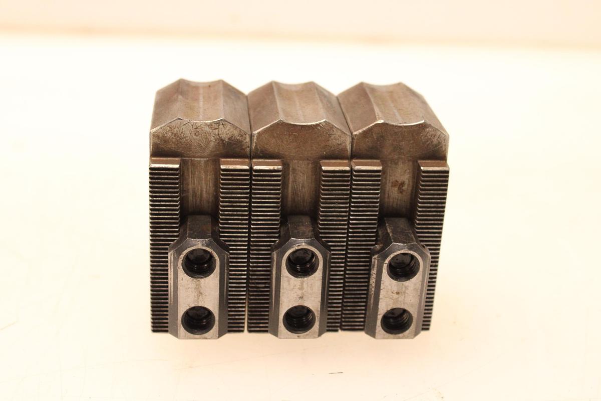 Usado Lote de Juegos de 3 Garras Para Torno