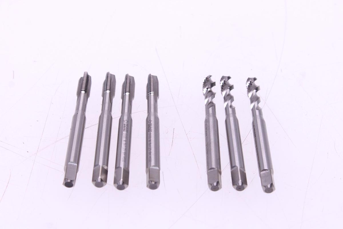 Usado Lote Machos de Roscar Izar DIN 371 M8 x 1,25 - 7 Unidades