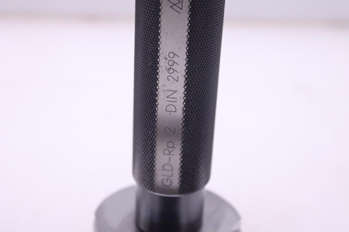 Usado Lote Calibre Anillo de Rosca + Tapón de Rosca DIN 2999