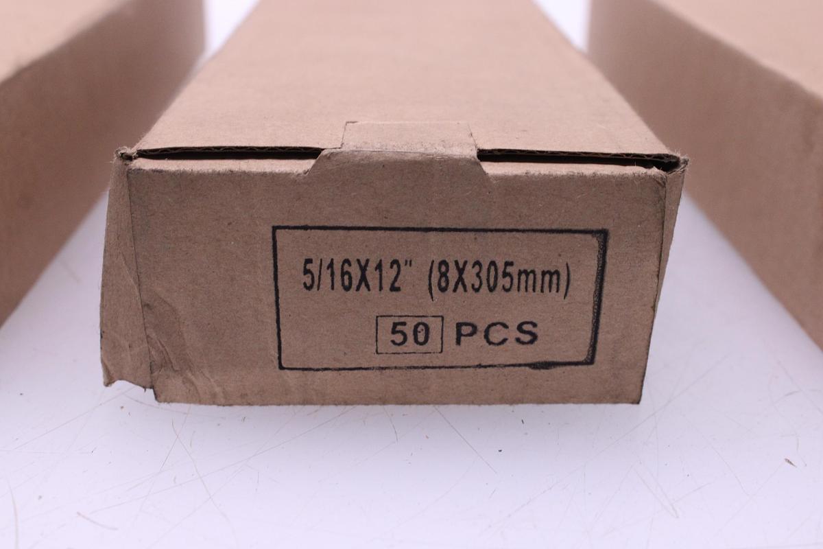 Usado Lote Electrodos de Grafito 8x305 mm - 200 Unidades