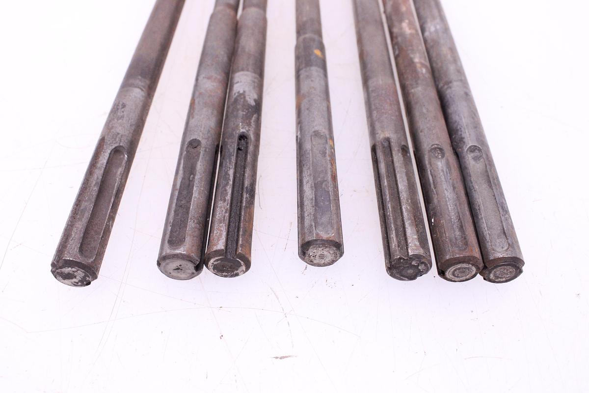 Usado Lote Cinceles SDS-Max - 7 Unidades