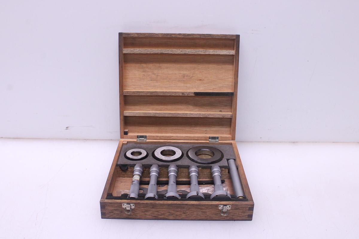 Usado Juego Micrometros Interior 3 Puntos Mitutoyo 25 - 50mm