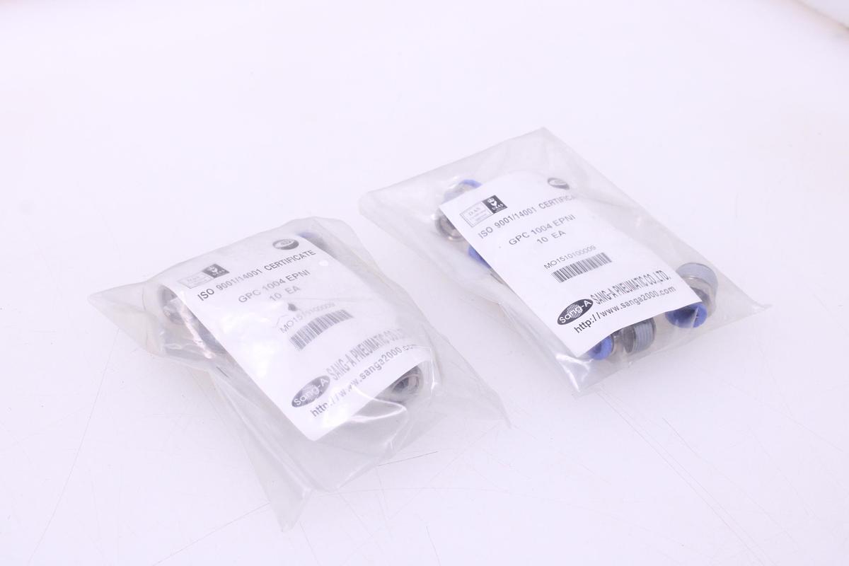 Usado Racores Conector Recto M10 + Rosca 1/2" - 10 Unidades Sang-A GPC 1004 EPNI