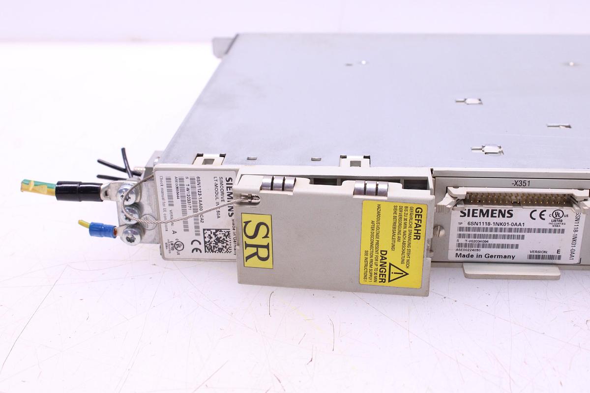 Usado Modulo de Potencia SIMODRIVE 611 Siemens 6SN1123-1AA00-0CA2