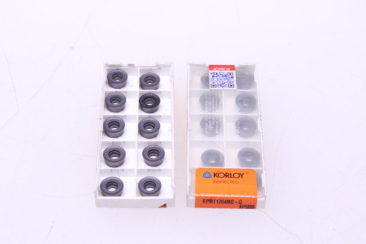 Usado Plaquitas de Widia Korloy RPMT1204M0-Q