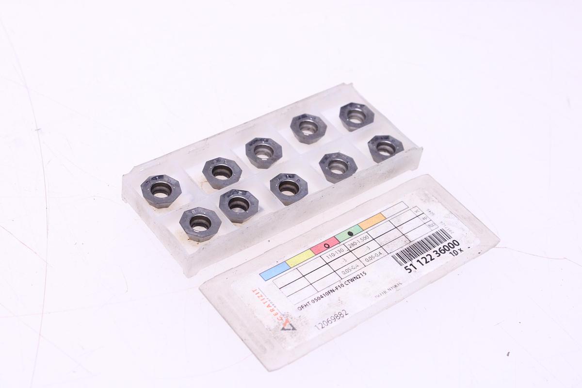 Usado Plaquitas de Widia Ceratizit OFHT050410