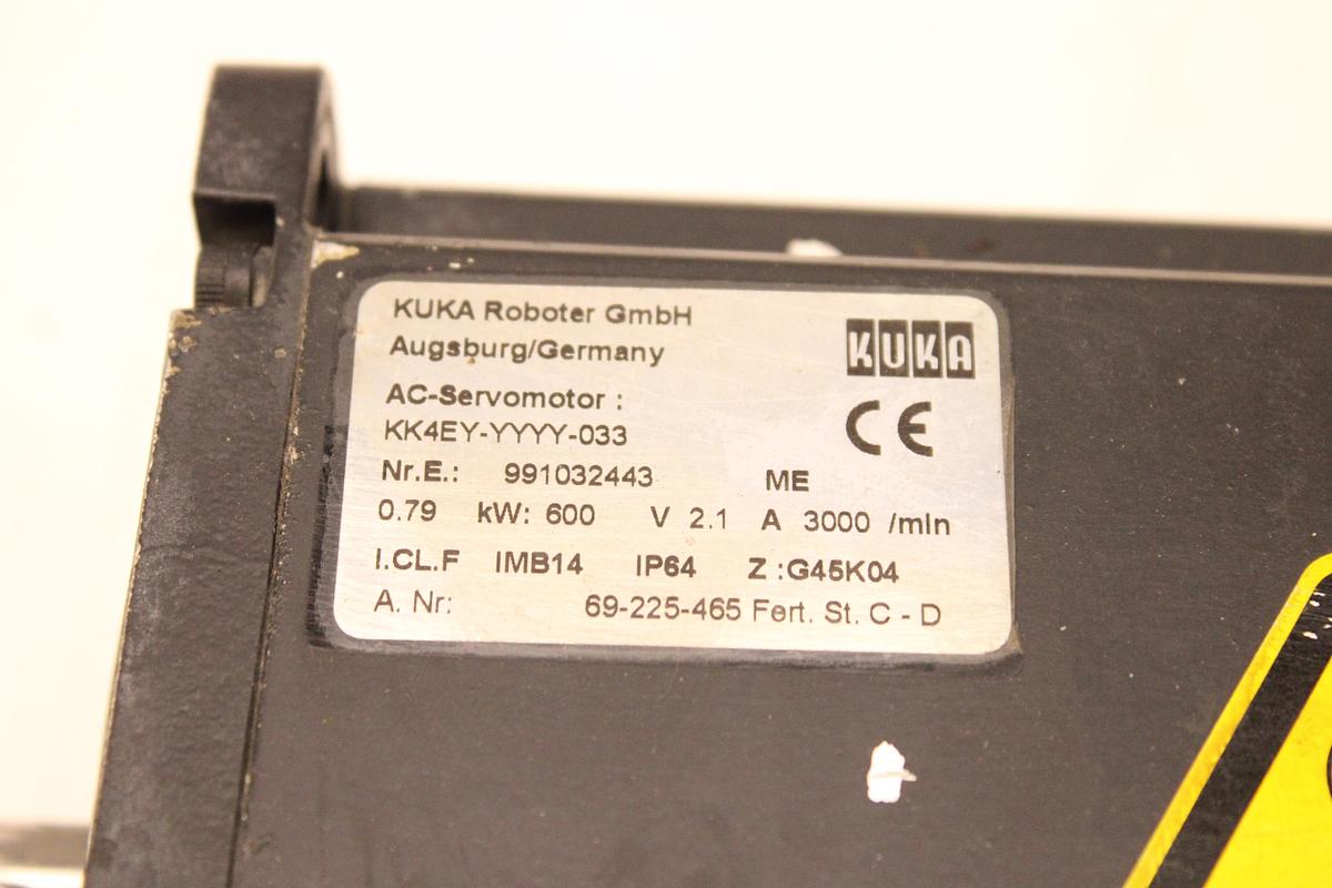 Usado AC-Servomotor KUKA KK4EY-YYYY-033