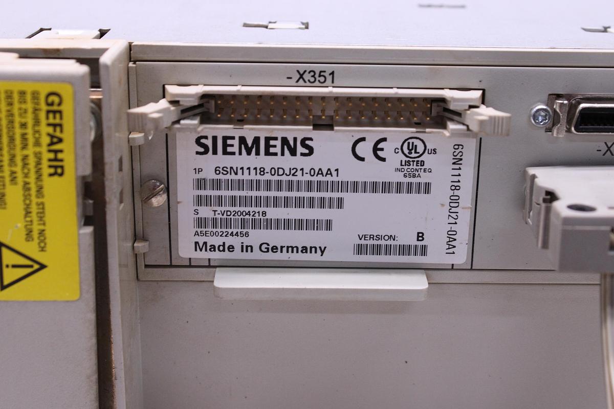 Usado Modulo de Potencia SIMODRIVE 611 Siemens 6SN1123-1AA00-0EA2