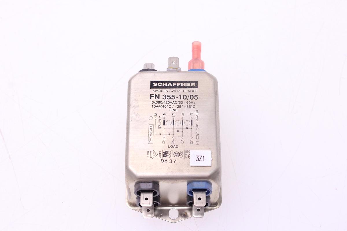 Usado Filtro Linea de Potencia SCHAFFNER FN 355-10/05