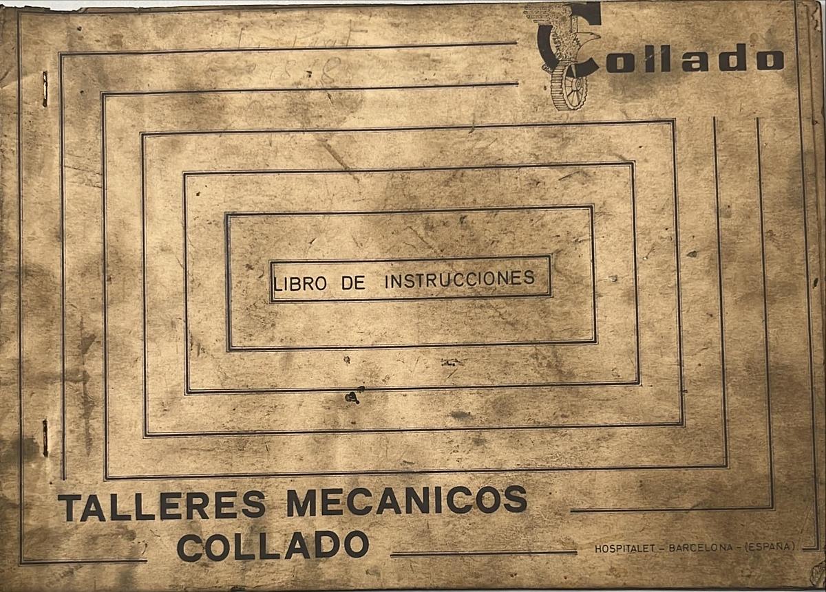 Usado Manual de Instrucciones Cizalla Mecánica Collado CIZ-13