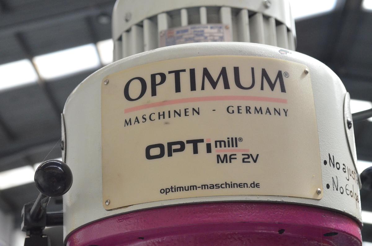 Usado Fresadora torreta Optimum Optimill MF 2V - 2018