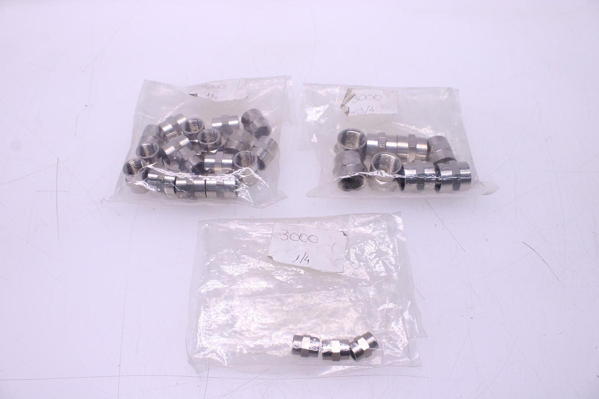 Usado Racor AIGNEP Manguito 1/4" 1/2" y 3/4" 03000 - 28 Unidades