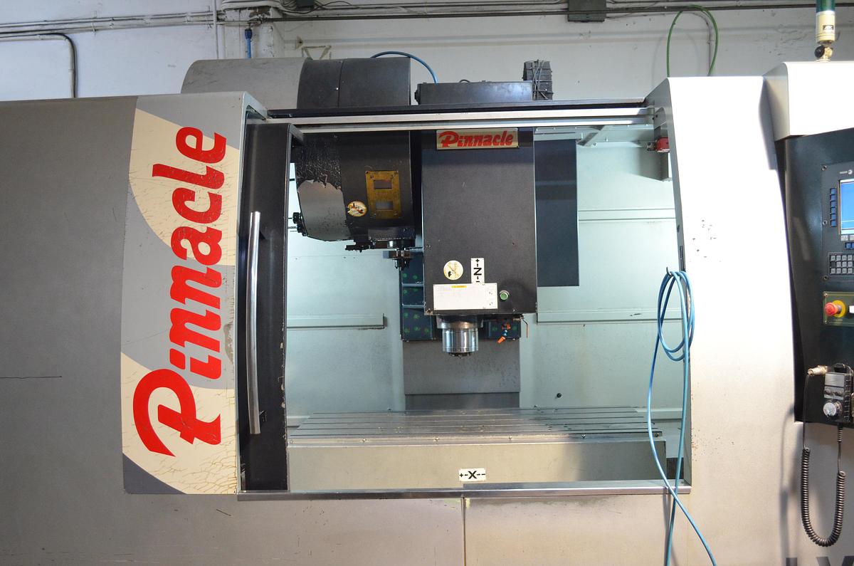 Usado Centro mecanizado Pinnacle Lv126 2008 cnc Fagor 8055i PLUS-M