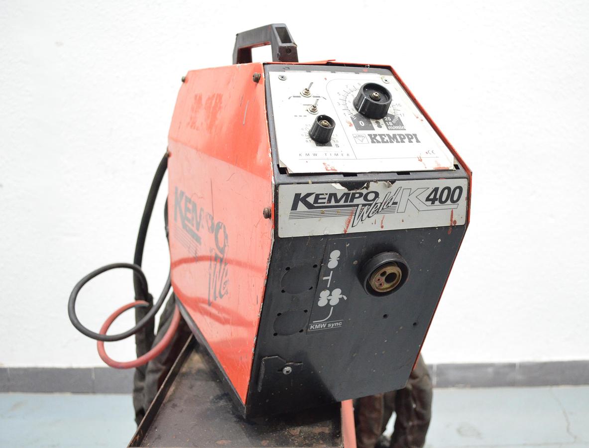 Usado Maquina soldar hilo Kemppi Kempoweld 3200 con devanadera