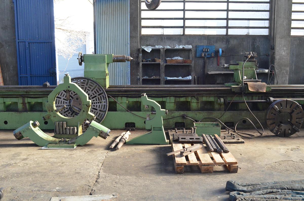 Usado Sarrià - Torno Gurutzpe Super AT 8000-600 - 8m 1200 volteo