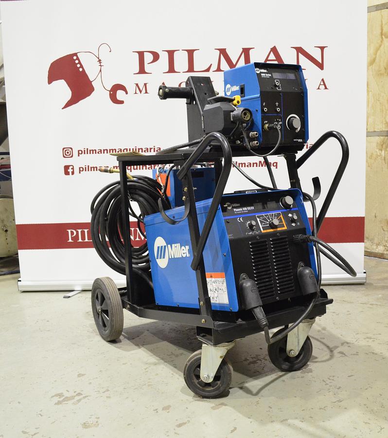Usado Equipo multifunción pulsado Miller Phoenix 456 CC-CV