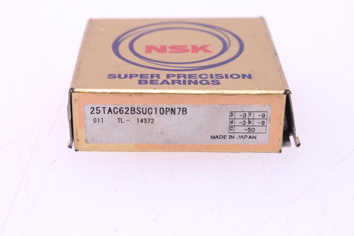 Usado Rodamiento de Bolas NSK 25TAC62BSUC10PN7B