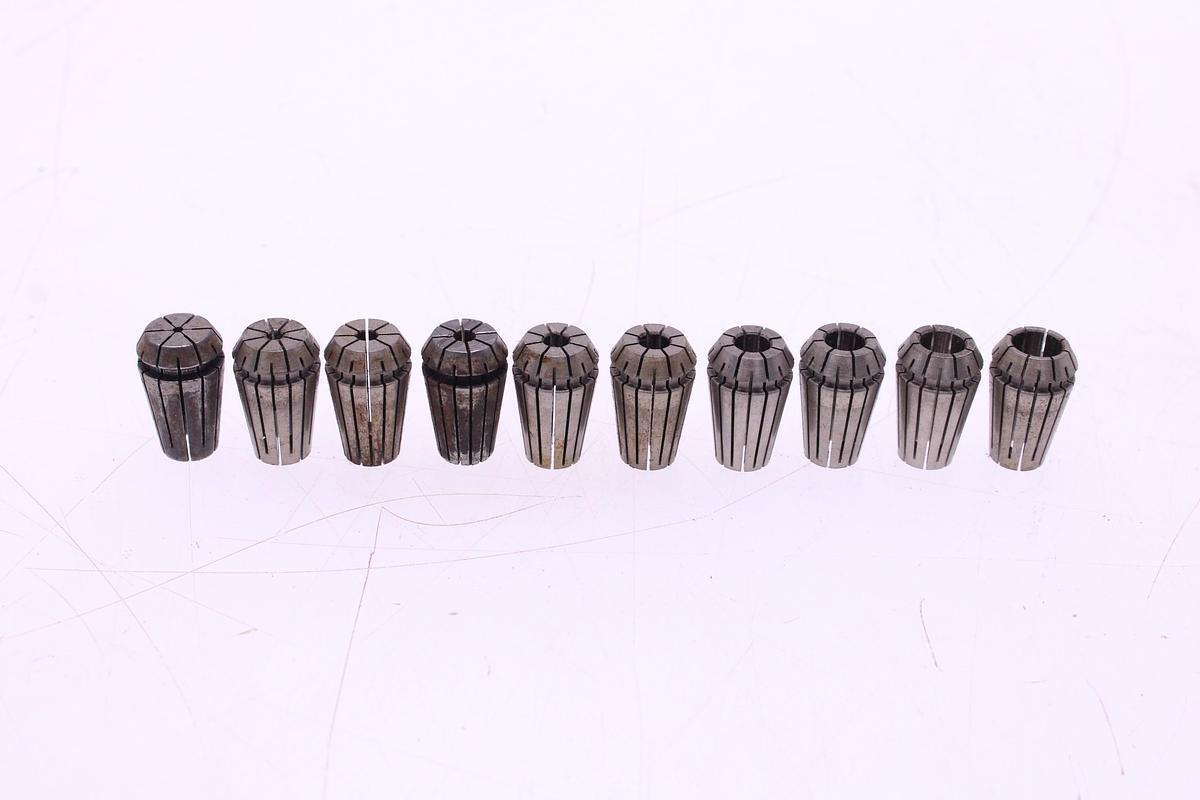 Usado Set Pinzas Resorte DIN 6499 ER-16 - 10 Pinzas