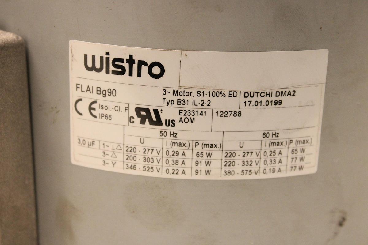 Usado Ventilador de Refrigeración WISTRO FLAI Bg90