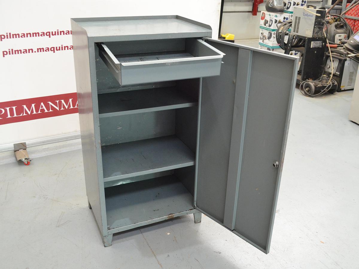 Usado Armario metalico 540x400x1050mm gris