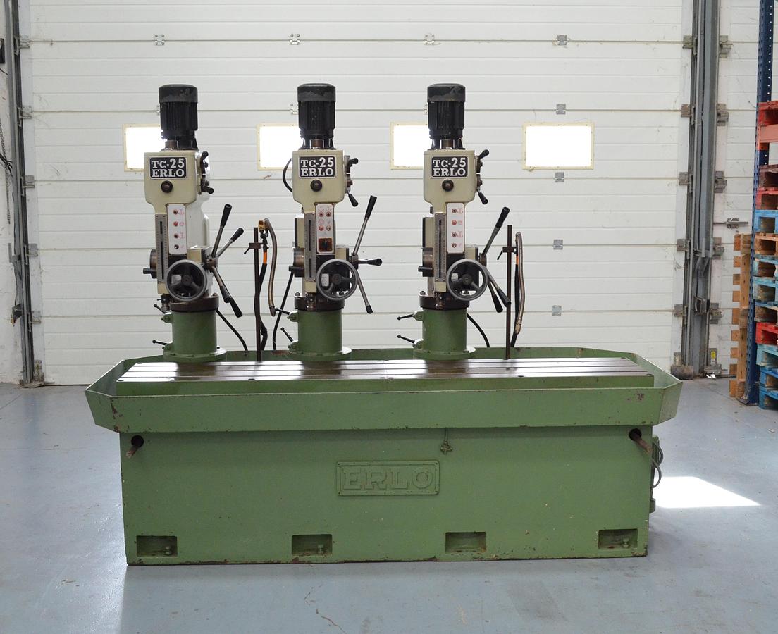 Usado Taladros sobremesa 3ud. Erlo TC-25 en batería