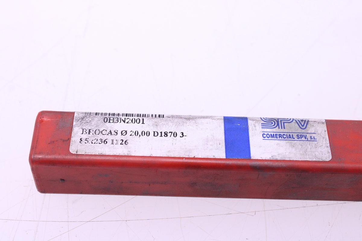 Usado Broca Extra Larga Mango Cónico SPV 20mm