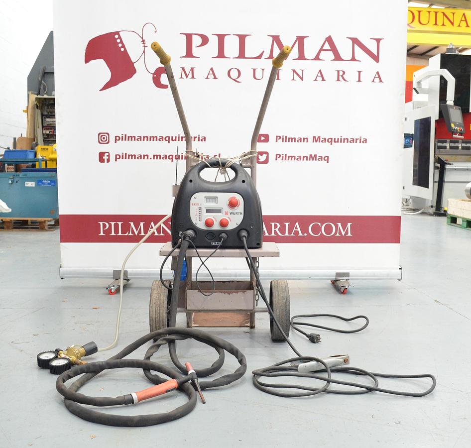 Usado Maquina soldar tig Wurth WAF 160-A
