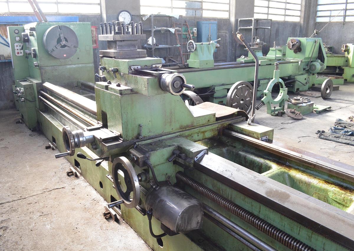 Usado Sarrià - Torno Gurutzpe Super AT 8000-600 - 8m 1200 volteo