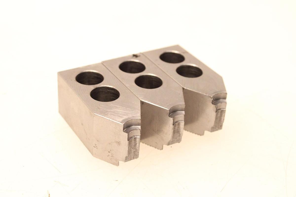 Usado Lote de Juegos de 3 Garras Para Torno