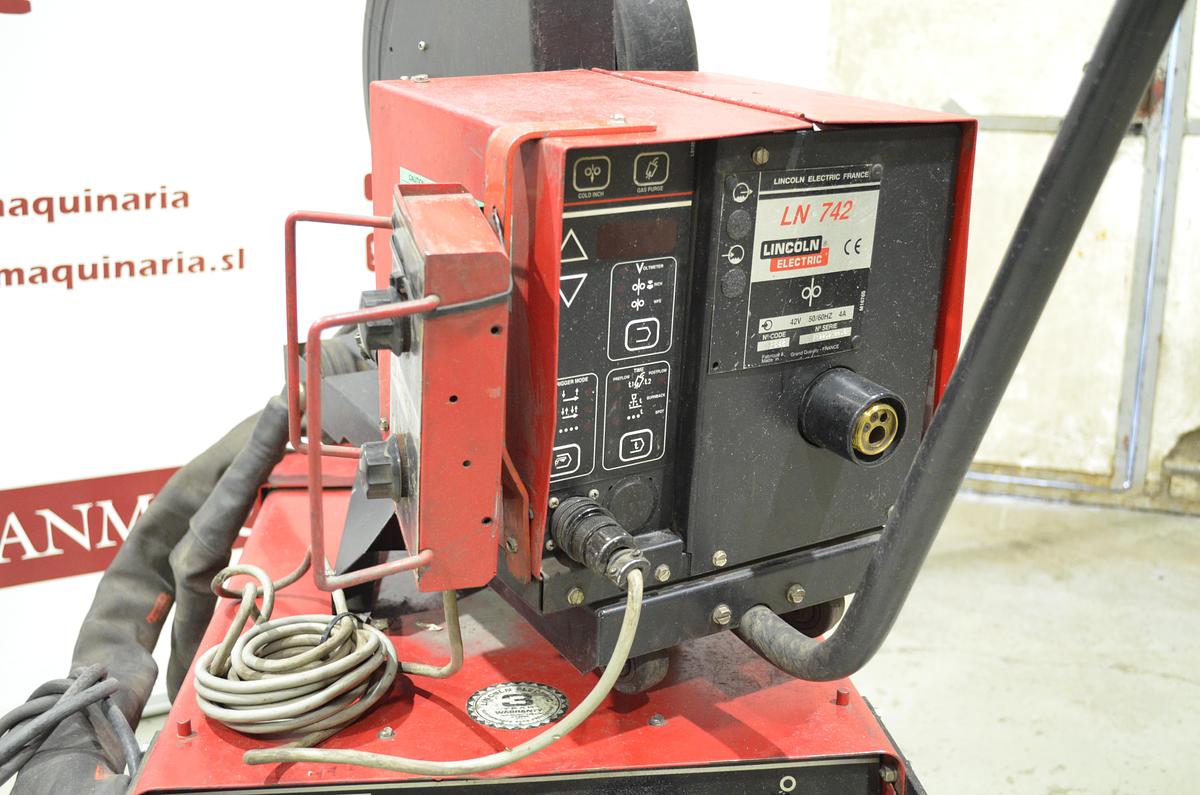 Usado Maquina soldar Lincoln Idealarc CV400-I con devanadera