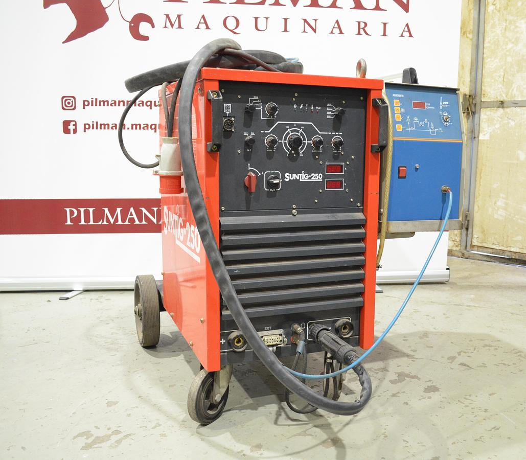 Usado Soldadora tig Suntig 250 con alimentación de hilo