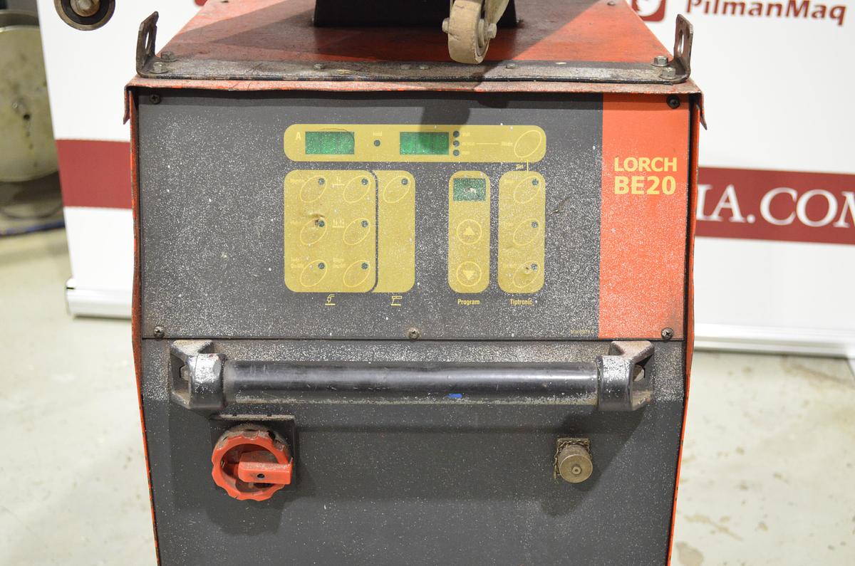 Usado Maquina soldar hilo pulsada Lorch Saprom 908 con devanadera Lorch KL 900-BT 2