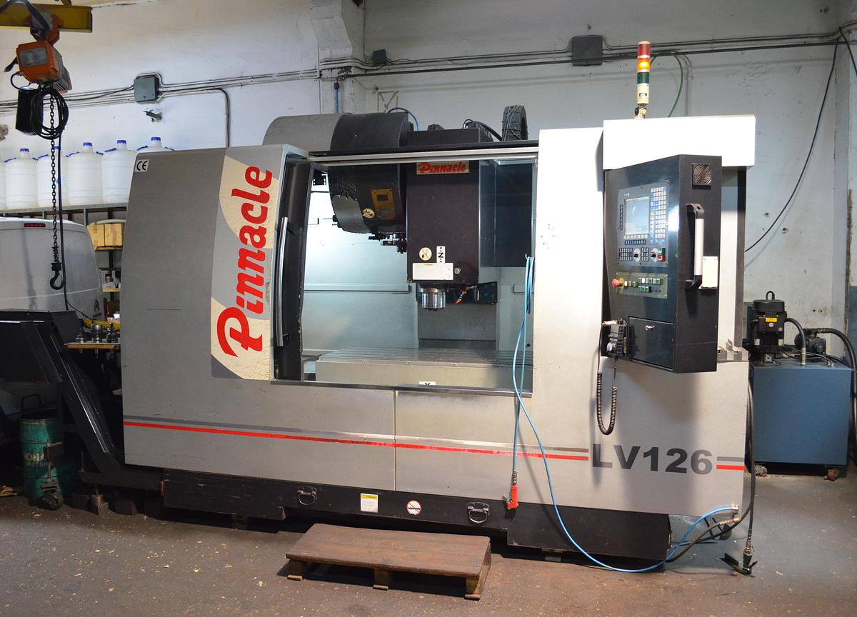 Usado Centro mecanizado Pinnacle Lv126 2008 cnc Fagor 8055i PLUS-M