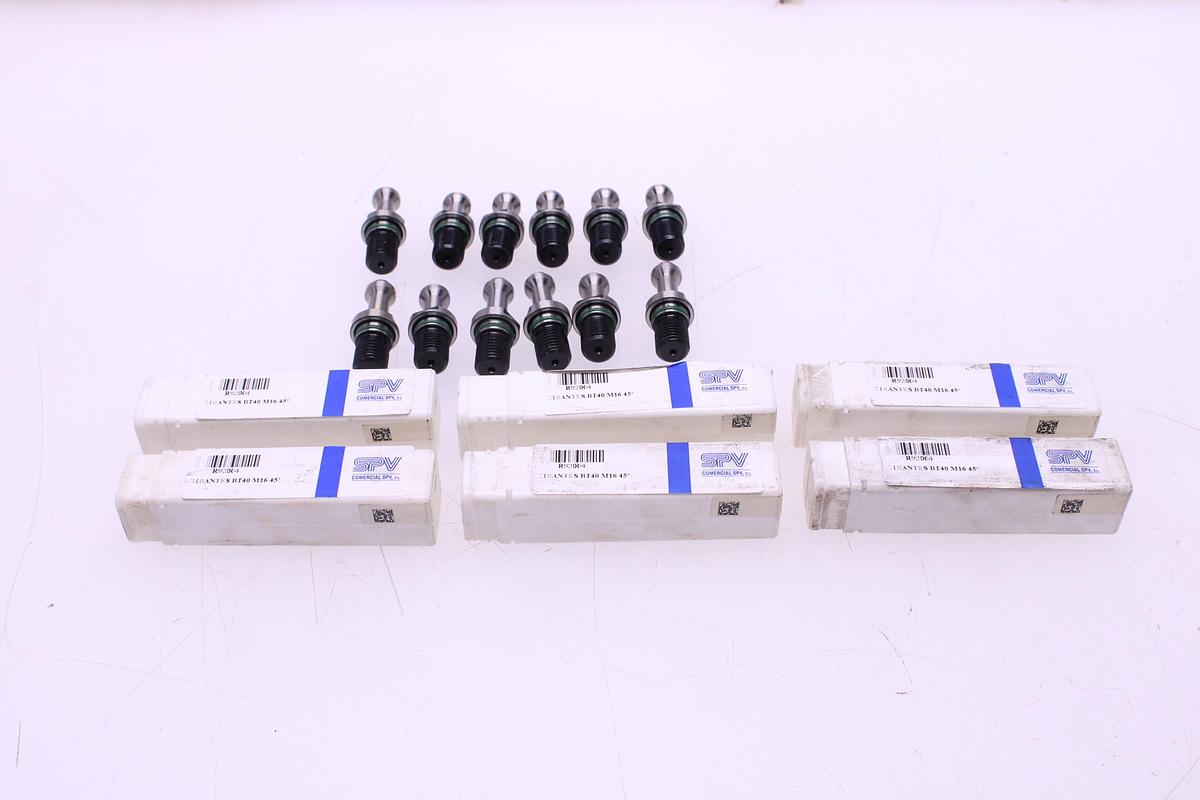 Usado Lote Tirantes BT40 M16 45º - 6 Unidades