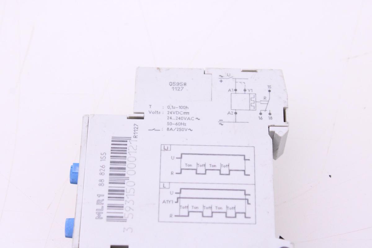 Usado Relé Temporizador Crouzet MLR1