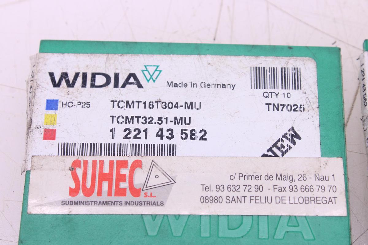 Usado Plaquitas de Widia TCMT16T304-MU