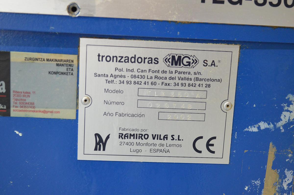 Usado Tronzadora aluminio MG TLG-350-A