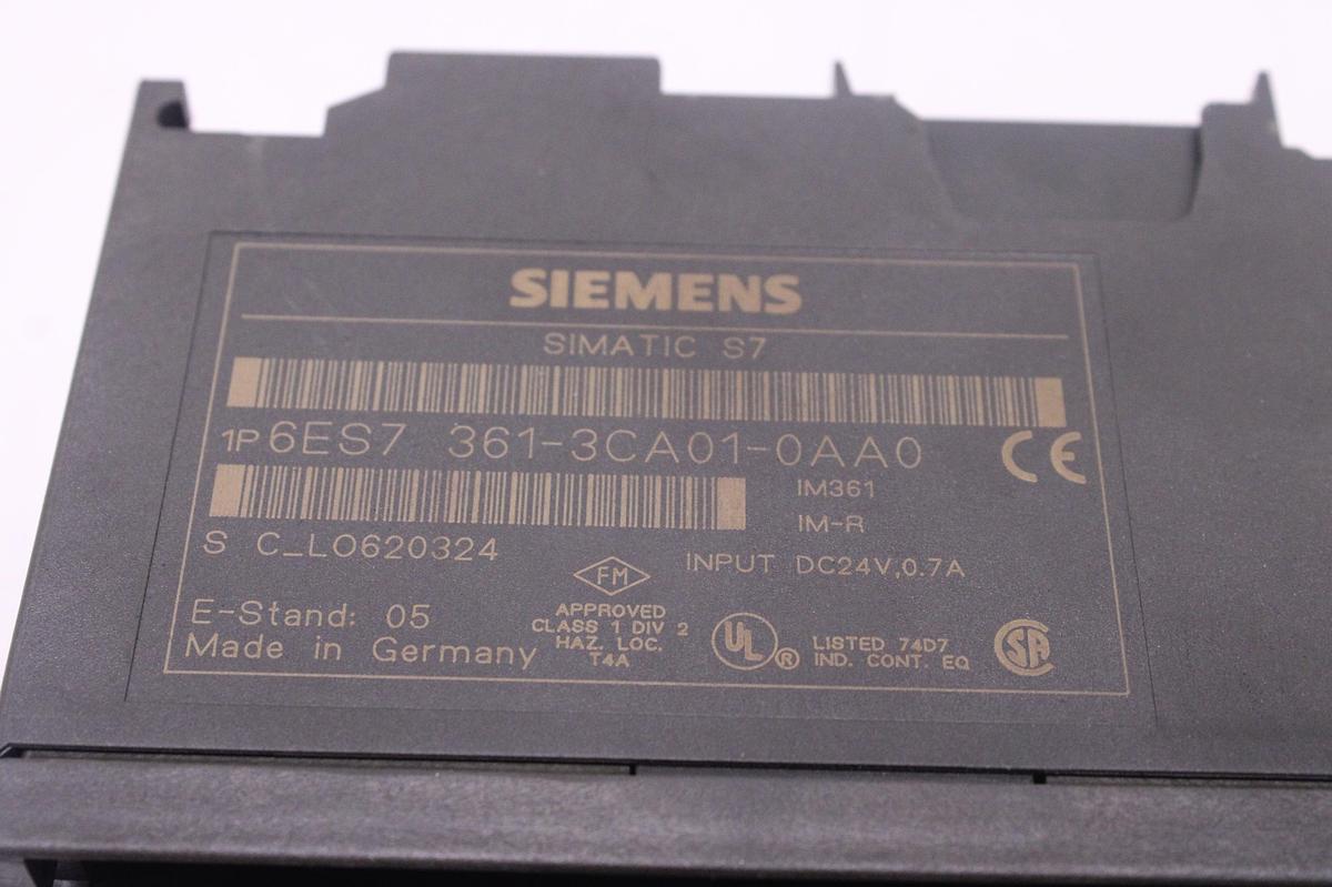 Usado Módulo de Interfaz IM361 SIEMENS 6ES7361-3CA01-0AA0