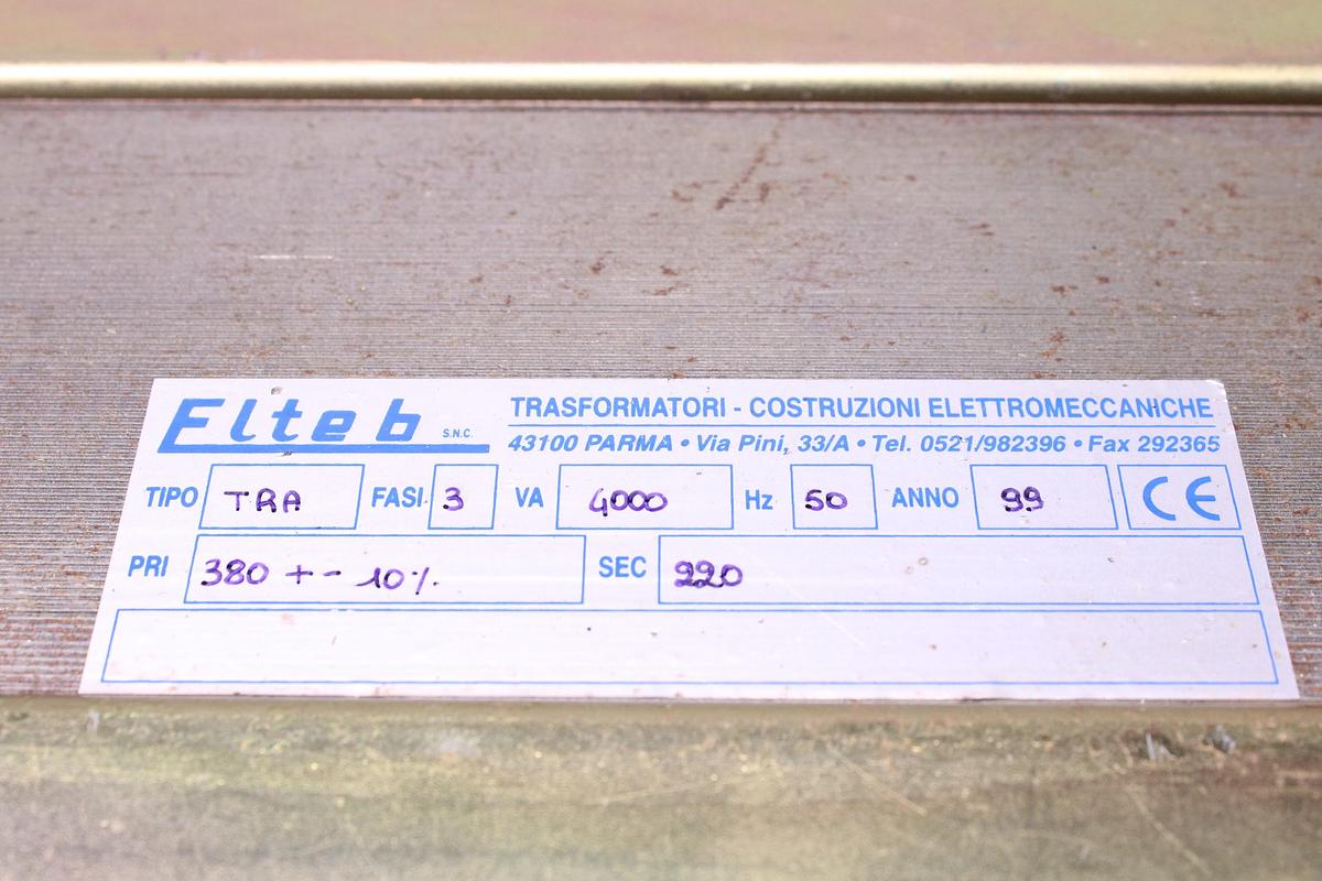 Usado Transformador Trifasico ELTEB 4000VA