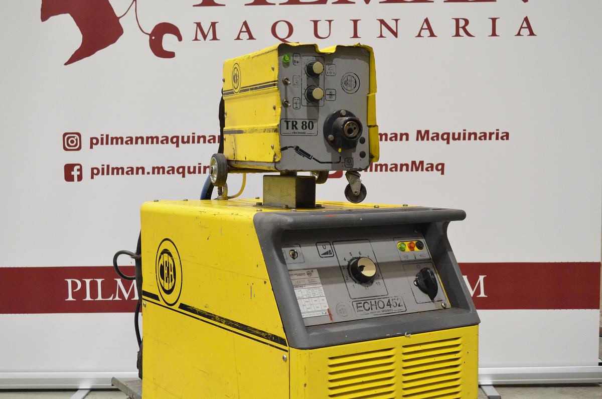 Usado Maquina soldar mig CEA ECHO 452 con devanadera TR 80 - 8m alargadera