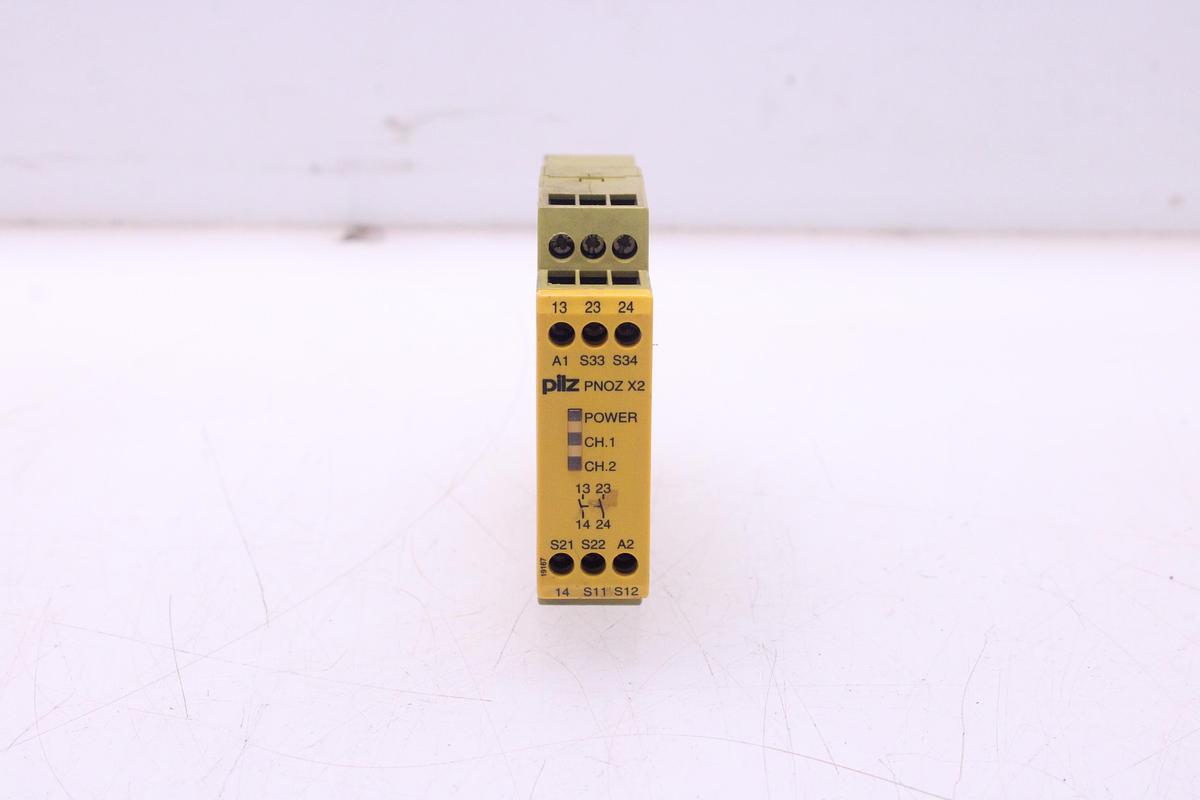Usado Relé de Seguridad Pilz Pnoz X2 2S