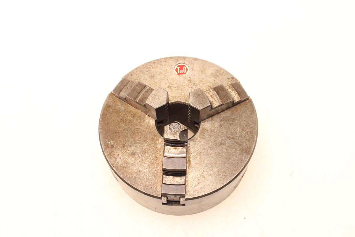 Usado Plato de 3 Garras para Torno TdeG