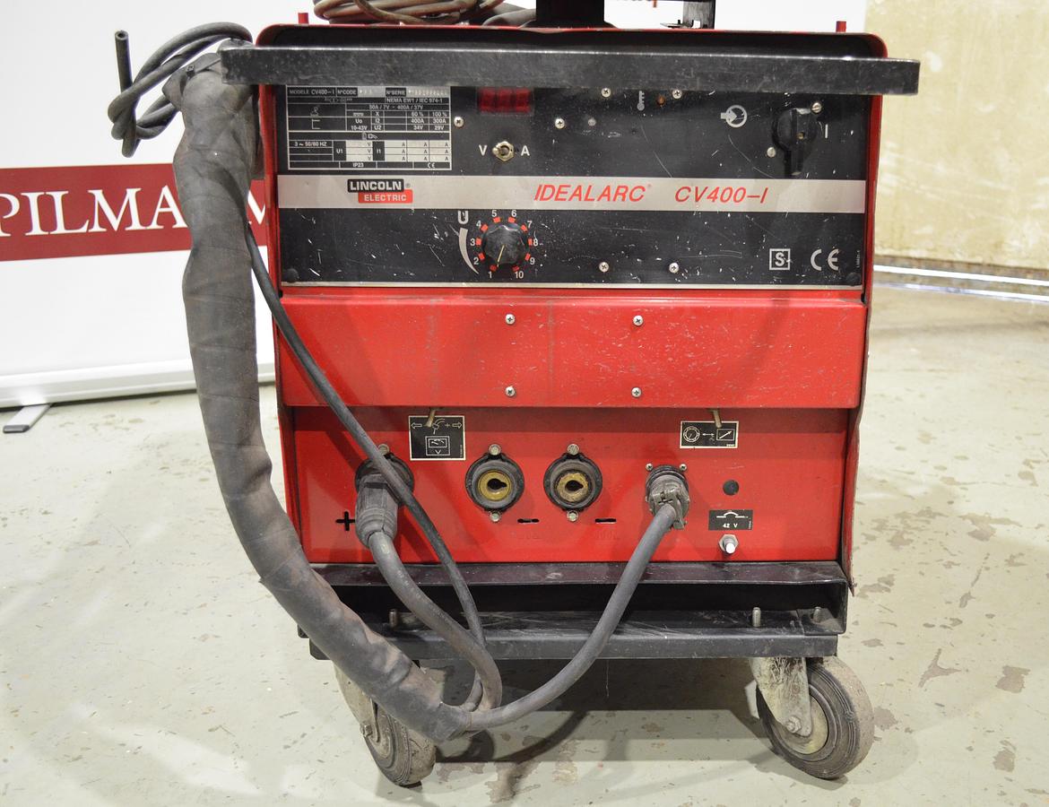 Usado Maquina soldar Lincoln Idealarc CV400-I con devanadera