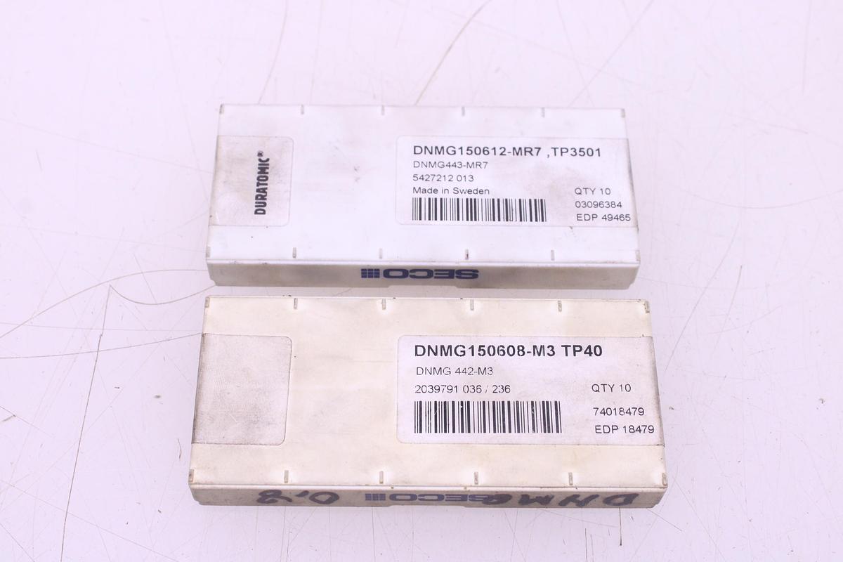 Usado Fresa Portaplaquitas SECO 10069987.S1 + Widias DNMG150608 / DNMG150612