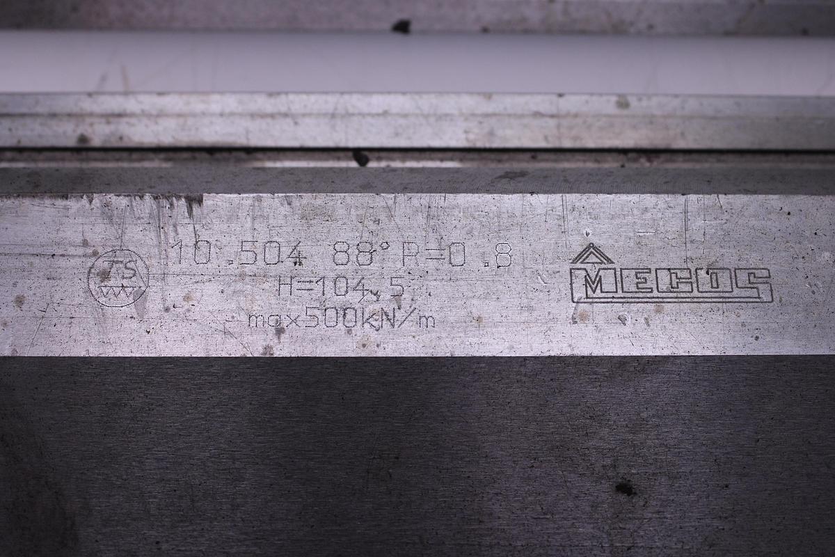 Usado Lote Punzones Rectificados Mecos 10.504 88º - 6 Tramos