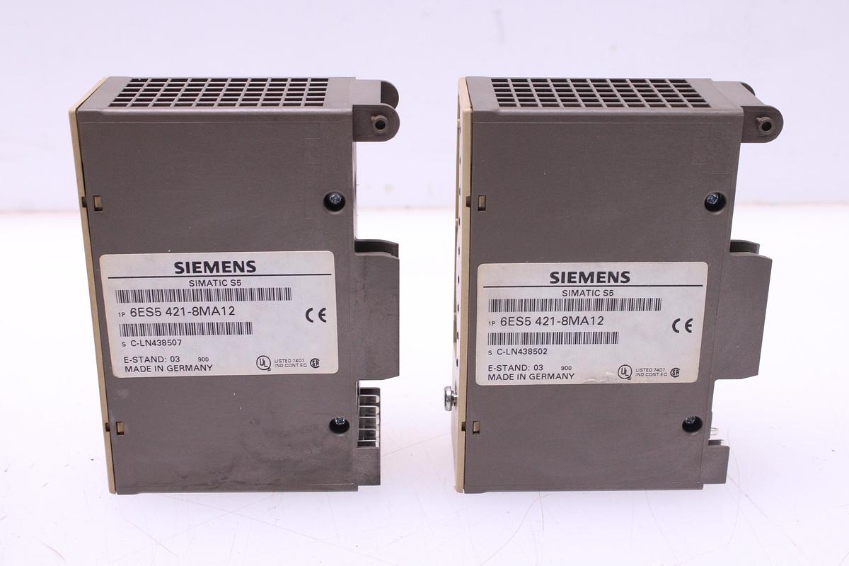 Usado Modulo Doble Entrada Digital SIEMENS 6ES5421-8MA12