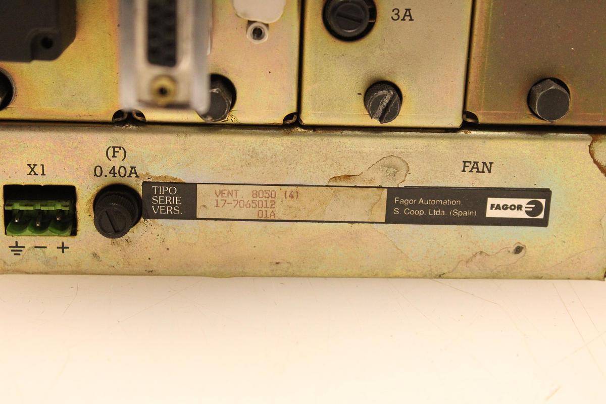 Usado Unidad Central FAGOR CNC 8050 Control Completo