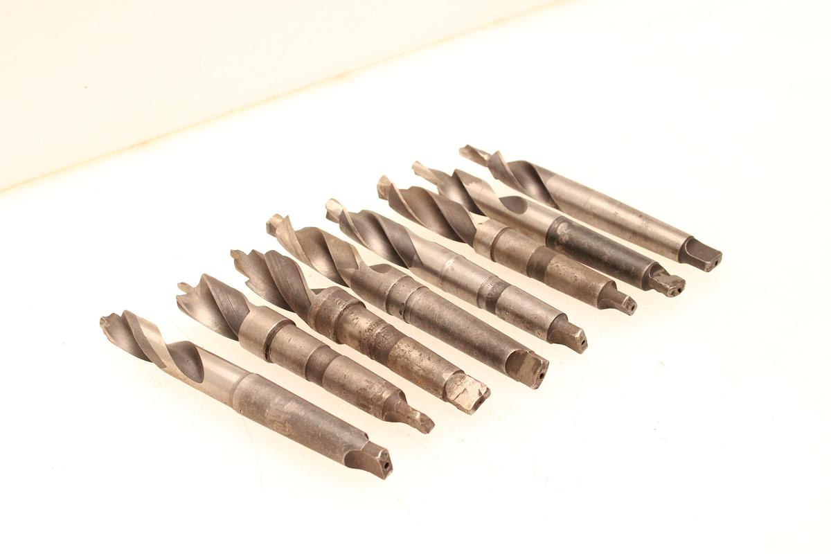 Usado Lote Brocas Escalonadas cono morse M3