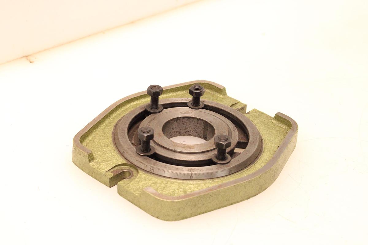 Usado Base Giratoria para Mordazas Arnold 125 mm