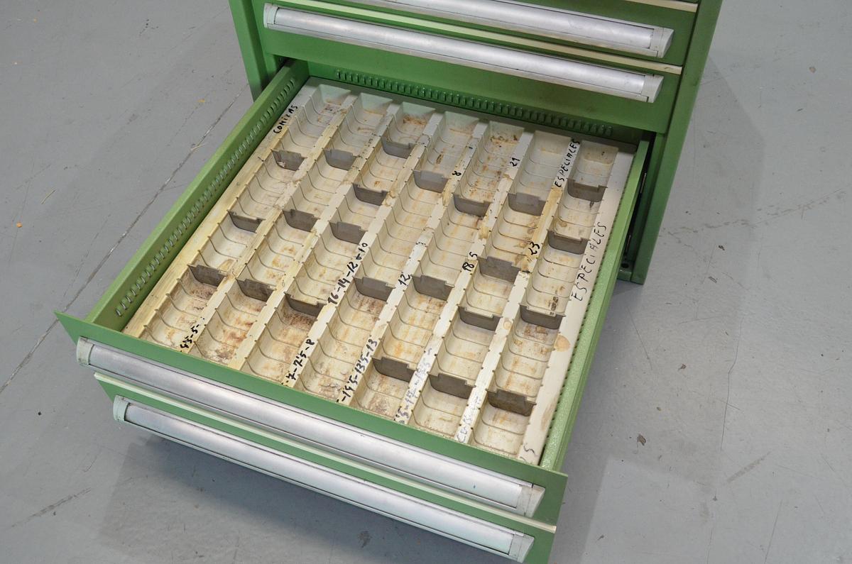 Usado Armario metalico cajones UNCETA 600x640x590(h)mm